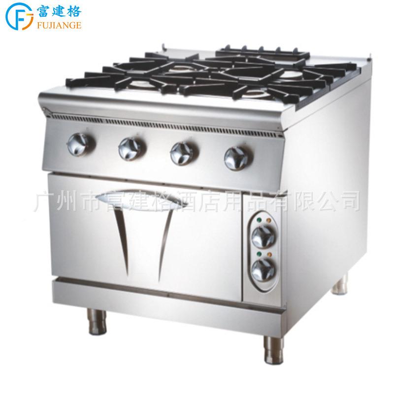 连电焗炉四头煲煲仔炉连气焗炉商用仔饭机煲汤UHD柜炉四头仔炉连