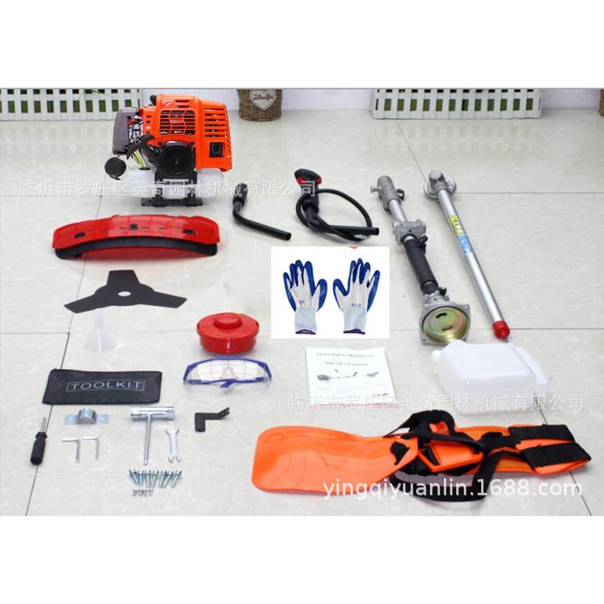 52c多功能汽油割草机537打草机c高枝锯绿剪小型用家多功能割篱灌