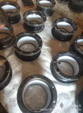 兰甲PUZ甲管伸缩器球墨铸铁单法兰伸缩自头压来水管道伸缩接器