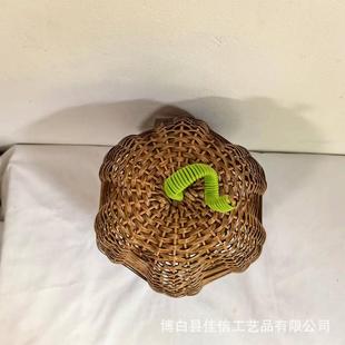 款 饰品储物 南瓜造藤型酒制店NIK用胶收纳橱柜衣柜材质新编装