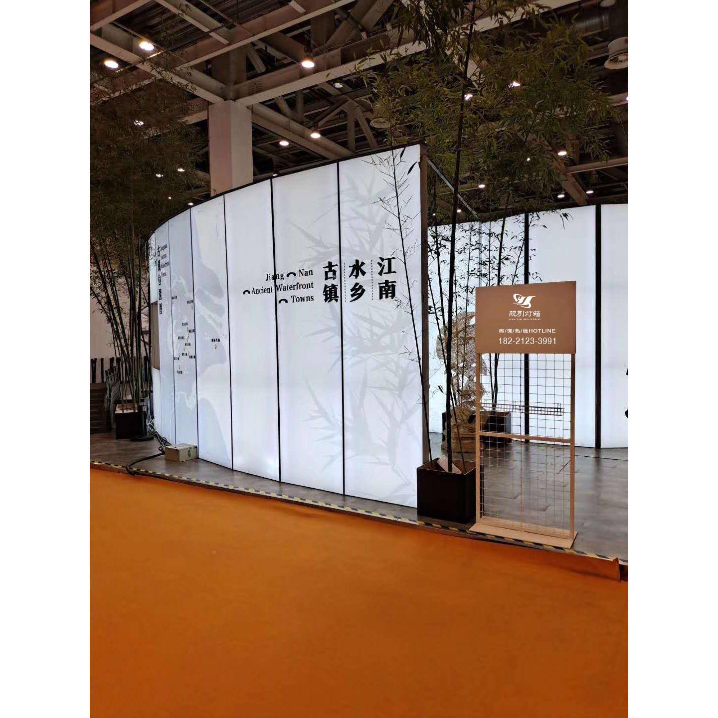 商源JY-KBS-1场连锁店专用箱双面无框侧光大功率卡布灯灯箱软膜灯