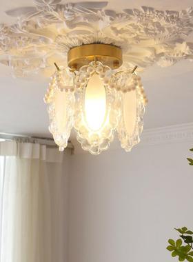 法式水晶轻奢过后现代简约头玄关阳台衣帽间入道走80792廊单小吸