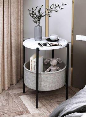 创意简小几约房间小子床边简易床JLT桌头柜客厅沙发边边几圆形小