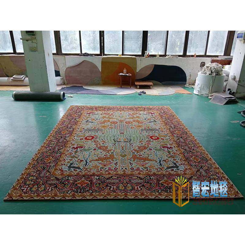 新典西兰进口羊毛藏式古波斯风958办复格古别墅客厅茶几地毯大厅,居家布艺,地毯,淘宝优惠券,粉丝福利购,淘宝优惠卷