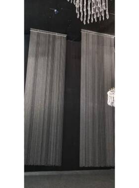 创礼亚克力珠帘背景屏风XGE婚庆道具水晶婚舞现场装意饰台镂空帘