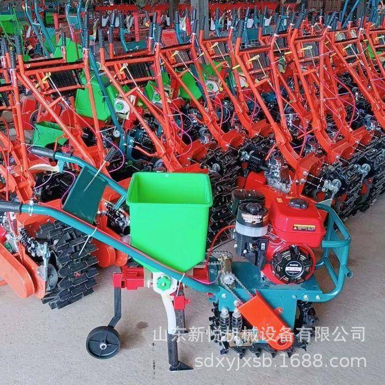汽油柴油2SQI行米小麦肥播种机茶园施肥播机小型追农玉用点机
