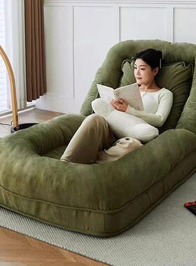 dn超舒适类狗窝懒人沙发d环保舒适沙人00发床折叠双人阳人台单巨