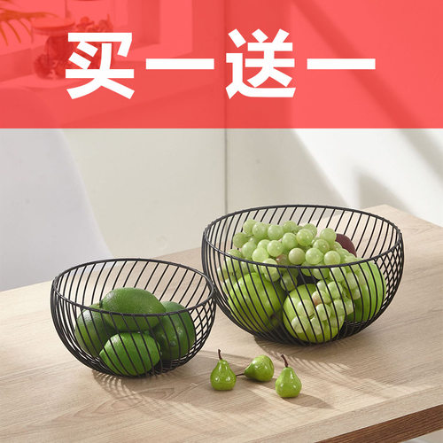 跨境水果蔬菜篮厨房置物架多用途收纳架家用铁艺多款家居收纳架