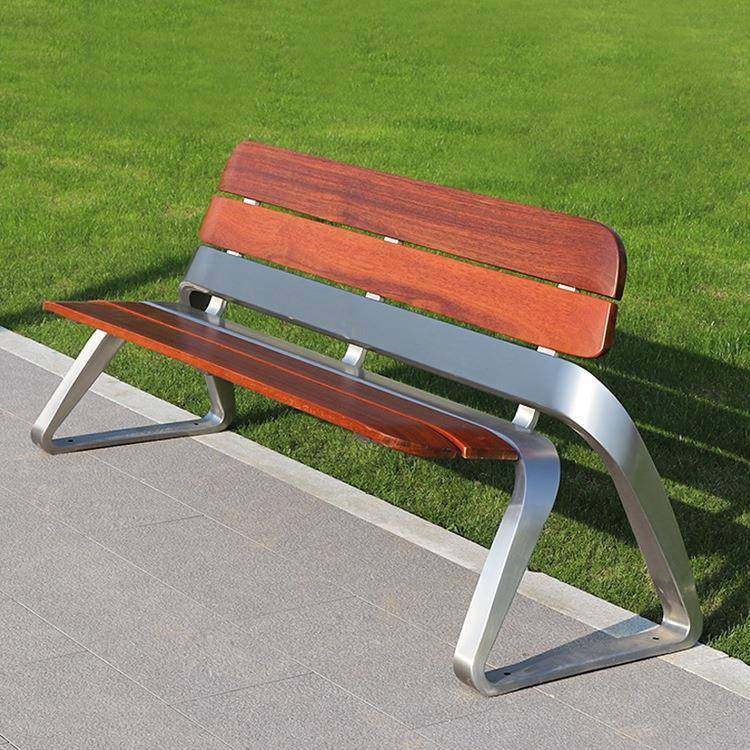 不锈钢公园椅户外塑木椅子靠背菠萝格实木园区休闲椅小区室外坐凳,工业油品/胶粘/化学/实验室用品,其他实验室设备,淘宝优惠券,粉丝福利购,淘宝优惠卷