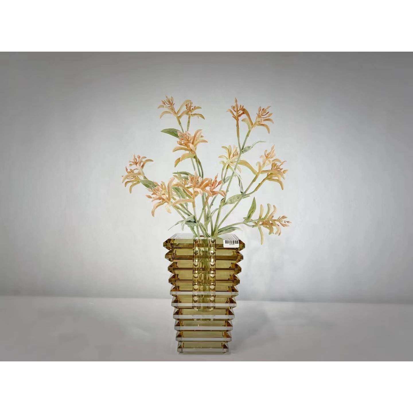 现代简约北欧客厅水晶花瓶花器样板房摆件轻奢软装饰品装饰摆件,农用物资,其他肥料,淘宝优惠券,粉丝福利购,淘宝优惠卷