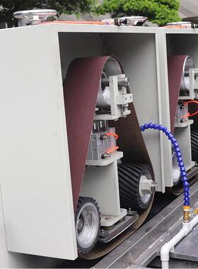 地漏间式平面抛PLA光拉丝激刺光机切割打磨立式金属除锈去毛拉歇