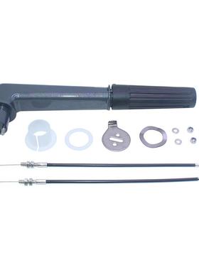 挂东发款3冲9.8马力船77外机机操纵臂总成B22S63011-1