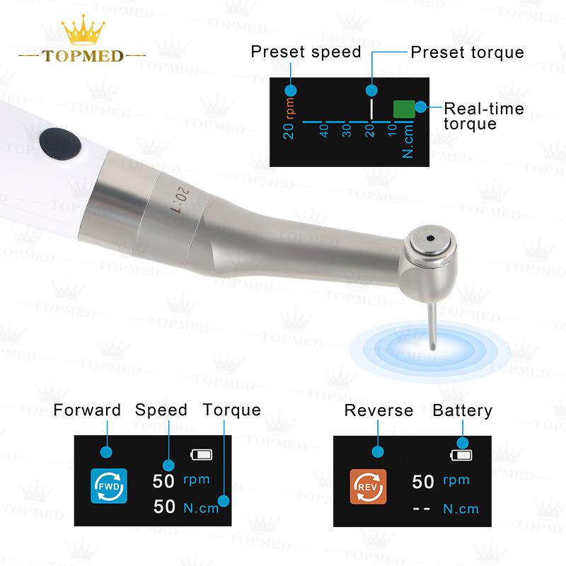 牙科电种植矩扳手多种功能调节动限力扳手牙科扭TOPWREN工种植器