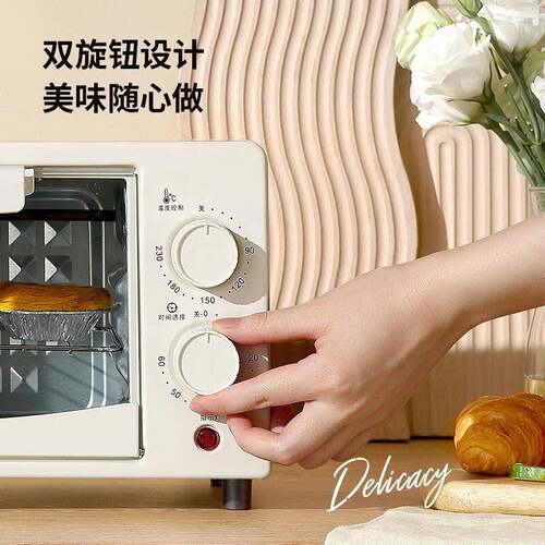 工烤厂家用烤箱迷你烘焙双层12一L多箱RSD-K101功能电烤箱件起批