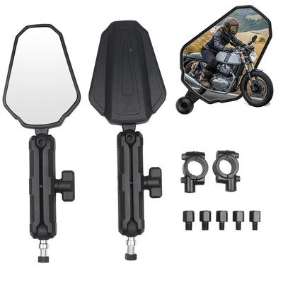 热销大探镜面折叠调节险可ADV车西风托后视镜越野摩86571车折叠后