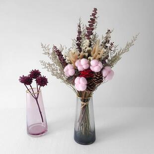干花花包装束送人插花瓶客厅轻奢高档摆件花天然风干d混搭干花i真