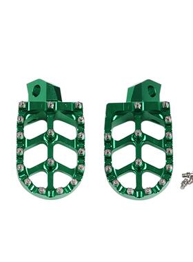 适用于KX12/KX250/KX50越野5摩铝托车改装配件CNC35841合金0脚踏