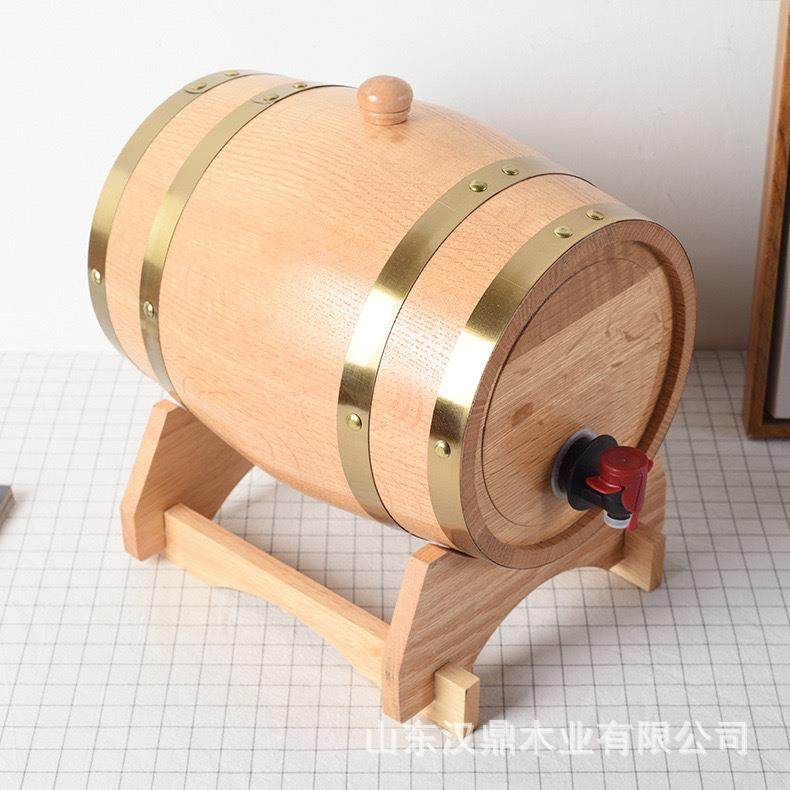 木质桶红酒桶啤酒包装酒容器1.5L卧式原木色橡木桶CQV台吧吧储存,包装,酒水包装,淘宝优惠券,粉丝福利购,淘宝优惠卷