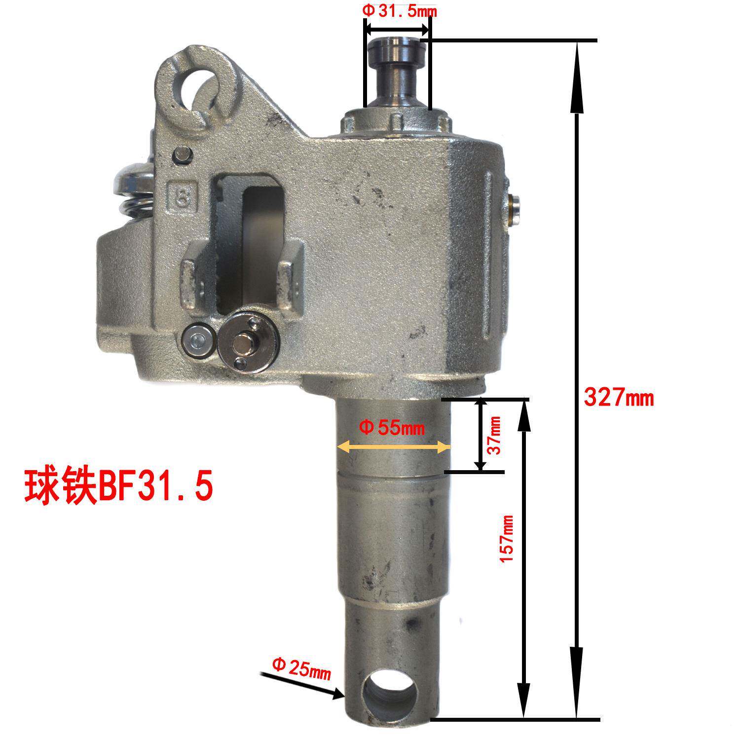 诺力手动叉车油缸配件3吨吨液压运车油泵5地牛油缸搬球铁BF31叉车