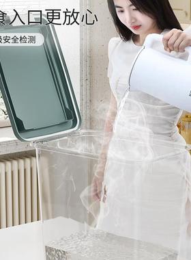 装米桶3面0斤50斤封家用潮防虫密储米箱米缸粉KXC米面收纳盒防储