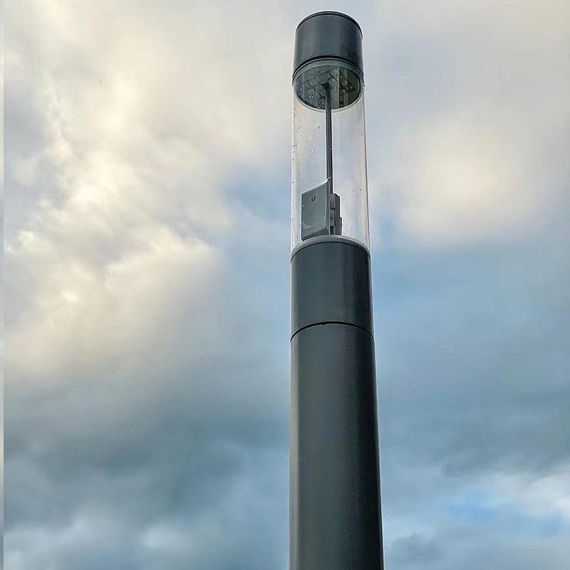 路灯监控一体杆多功能路路灯杆智慧灯照监明控共杆TRT物业灯摄像