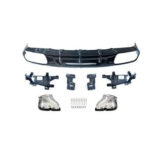 CLS63尾唇尾喉适用于奔驰CLS级W218款 63后尾唇排气管 CLSGT款