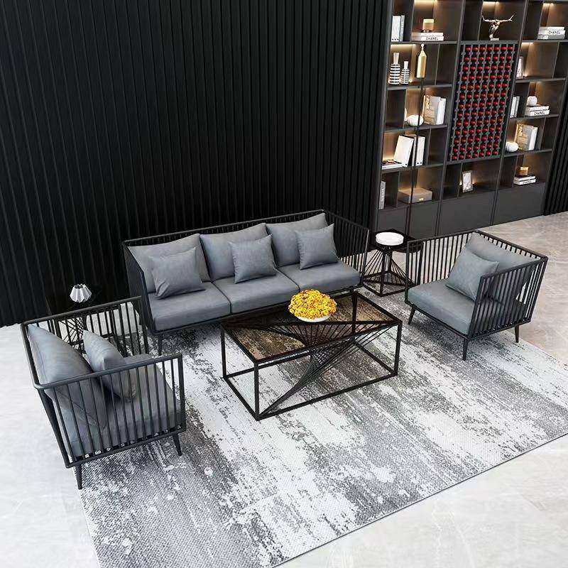 北欧简约铁艺沙发茶几展厅办公室商务洽谈接待室休闲布艺沙发组合,工业油品/胶粘/化学/实验室用品,其他实验室设备,淘宝优惠券,粉丝福利购,淘宝优惠卷