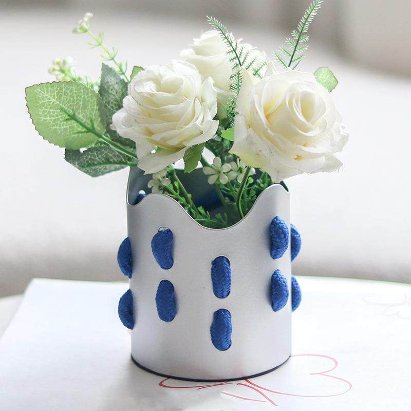 现代艺术绳子穿梭花瓶高级感艺术插花器书房客厅酒柜玄关饰品摆件,工业油品/胶粘/化学/实验室用品,其他实验室设备,淘宝优惠券,粉丝福利购,淘宝优惠卷