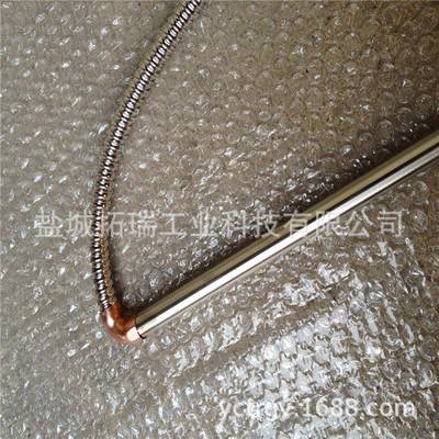 销售90度出线铜弯头单头高温电热管铜弯头高温单头加热管