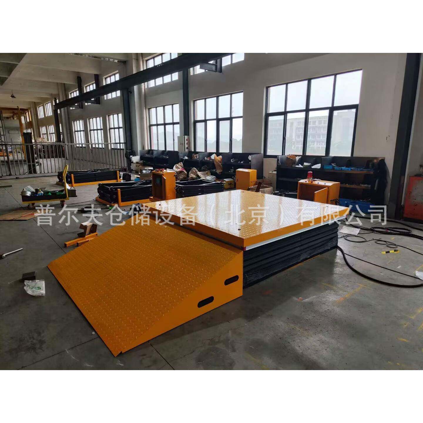 电动液压平台车移动剪叉式小型升降机工作台手推车电动平板升降车