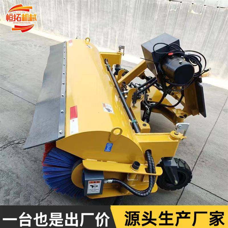 车载式除雪滚刷市政道路环卫扫雪机装载机加装扫雪刷清雪设备
