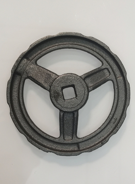 外径120/160/180/320mm截止阀船用手轮方孔13*13铸铁开关圆盘转轮