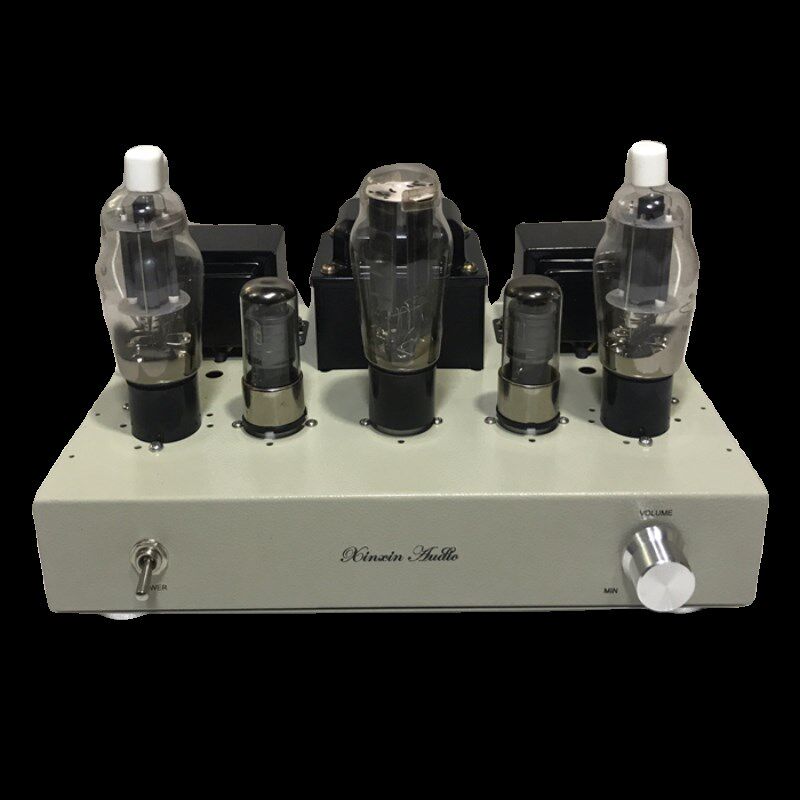 纯手工搭棚甲类单端fu-7胆机807电子管功放双声道扩音机 成品机