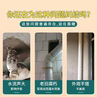 下水管防音棉隔音超强隔音垫包管泡沫垫自粘装饰遮挡消音降噪神器