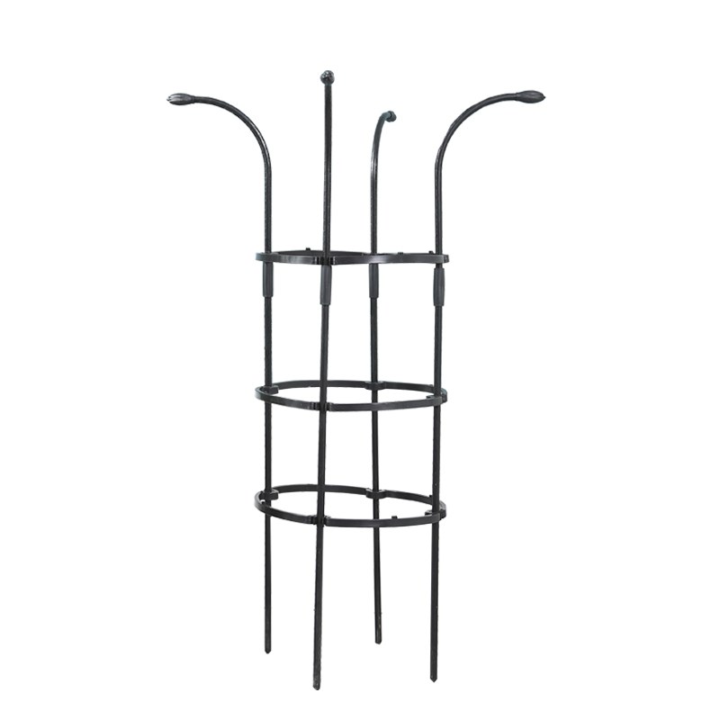 园艺植物盆栽玫瑰月季绿萝爬藤架植物钢管花支架支柱花架支撑杆