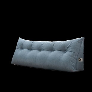 床头靠垫高级感三角床上大靠背席梦思软包靠背垫靠背枕床边靠枕