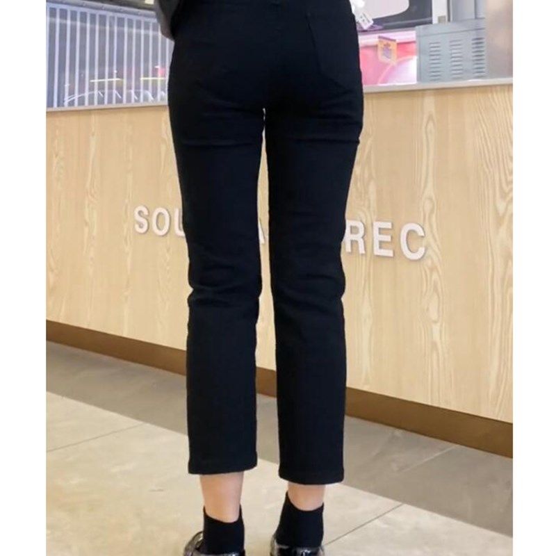 梨型身材牛仔裤大码女装胖妹妹mm弹力直筒小个子高腰显瘦烟管裤子,女装/女士精品,大码连衣裙,淘宝优惠券,粉丝福利购,淘宝优惠卷