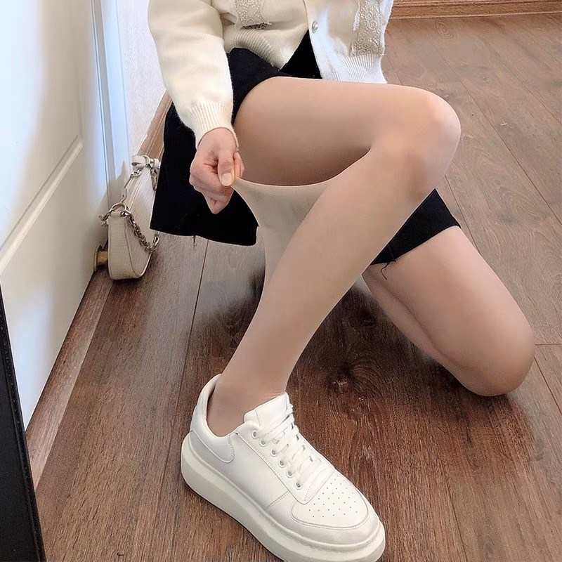 15d浅肤色自然肤超薄丝袜夏季单面加档脚尖加固防勾丝性感连裤袜