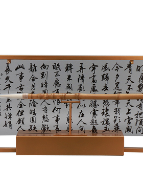 新中式毛笔架创意家居书房书桌办公桌禅意桌面古风软装饰品小摆件