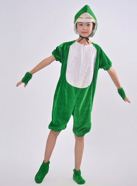 六一儿童动物小乌龟演出服装卡通造型龟兔赛跑舞蹈表演服成人话剧