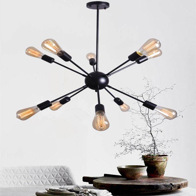 美式复古工业风吊灯餐厅吧台铁艺吊灯创意商铺服装店个性吊灯