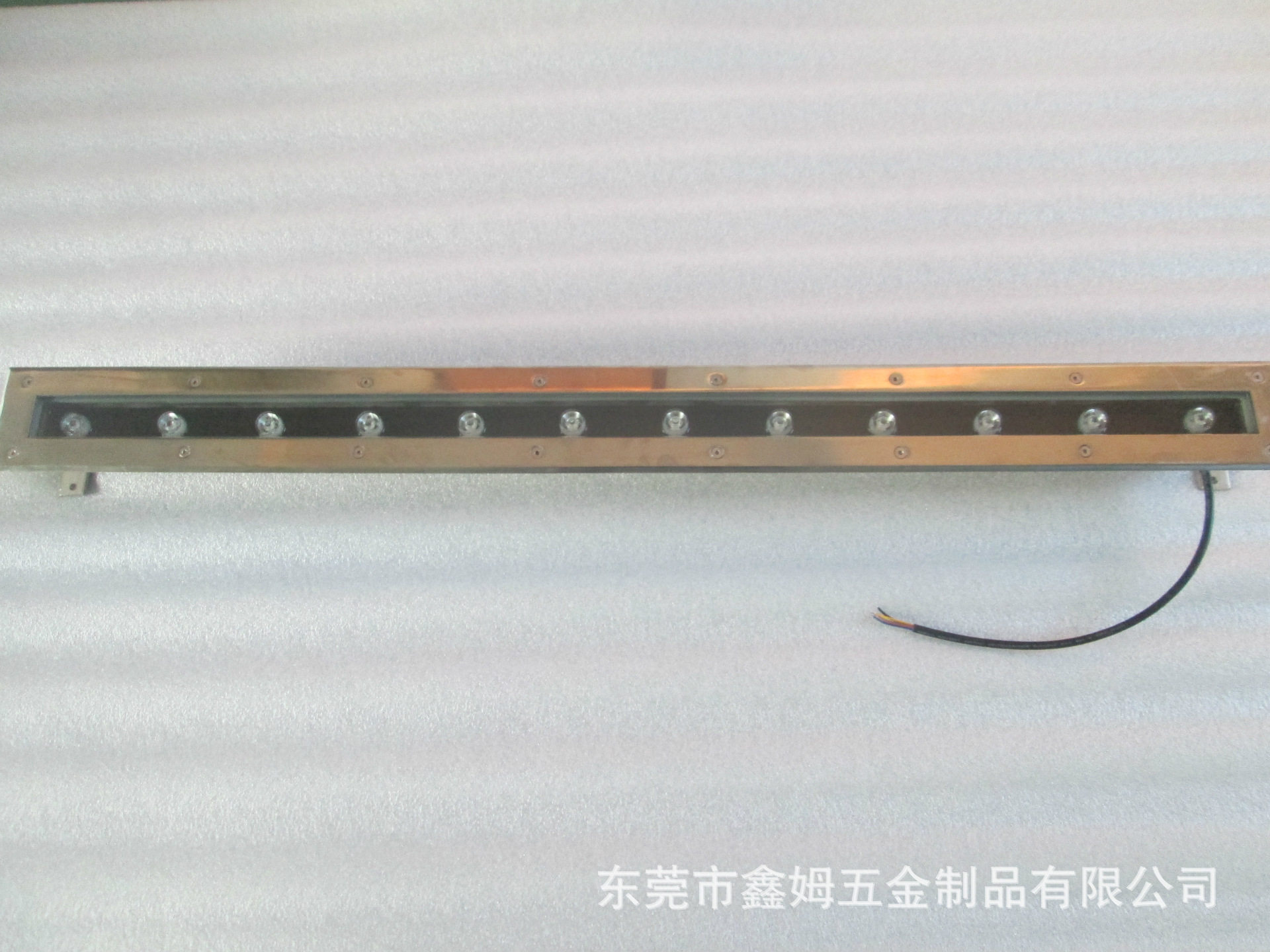 水下洗墙灯ip68条形水底灯全不锈钢长条水下灯防水水池灯投光灯