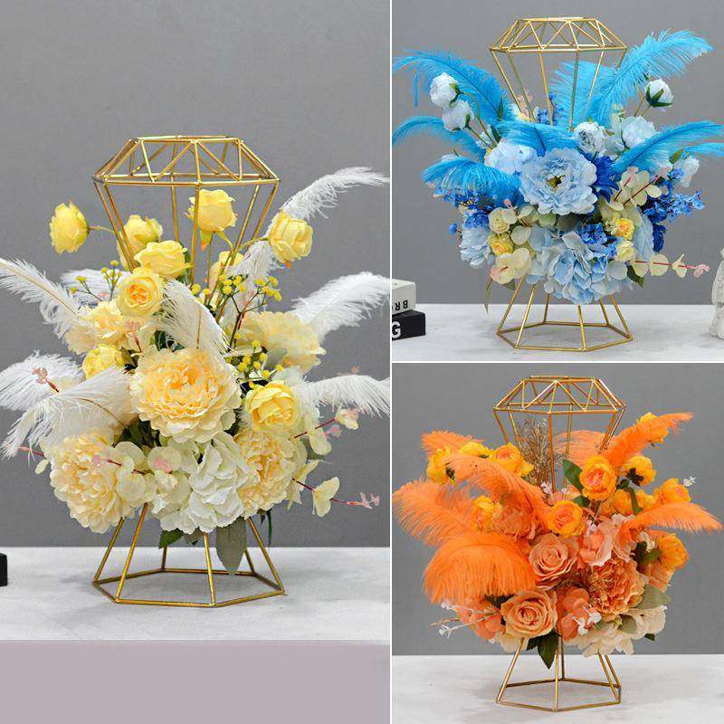 居家烤漆钻石形状酒店餐桌羽毛花酒吧ktv桌面装饰铁艺假花摆件,工业油品/胶粘/化学/实验室用品,其他实验室设备,淘宝优惠券,粉丝福利购,淘宝优惠卷