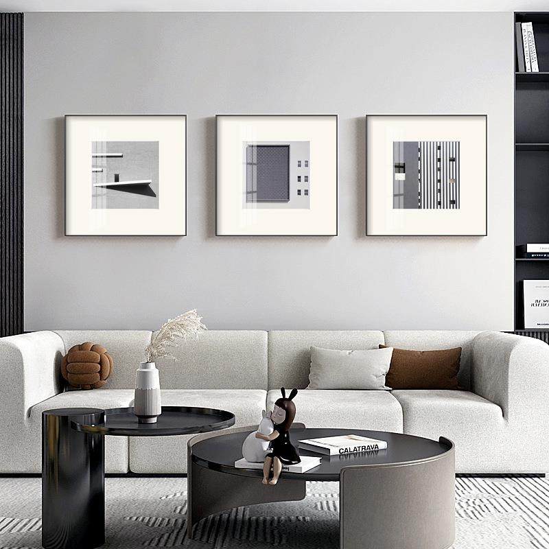 建筑光影现代简约客厅装饰画抽象几何建筑壁画卧室组合卡纸挂画,农用物资,其他肥料,淘宝优惠券,粉丝福利购,淘宝优惠卷