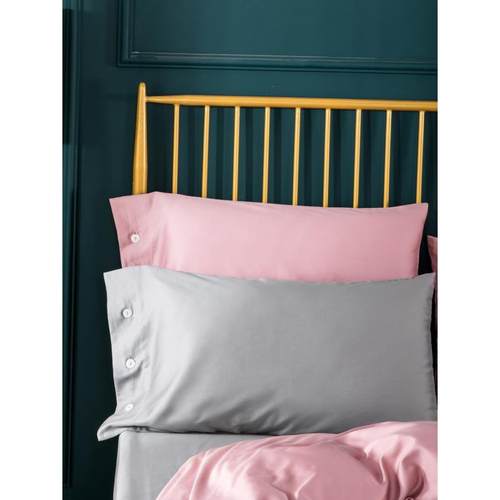 yt60支x纯棉F759HT5S枕套一对装全单人枕头套4874cm成人棉枕头罩x