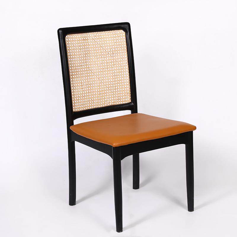 厂家定制椅成套餐桌餐椅组全实木休闲餐餐椅NXX合新式中靠背椅子