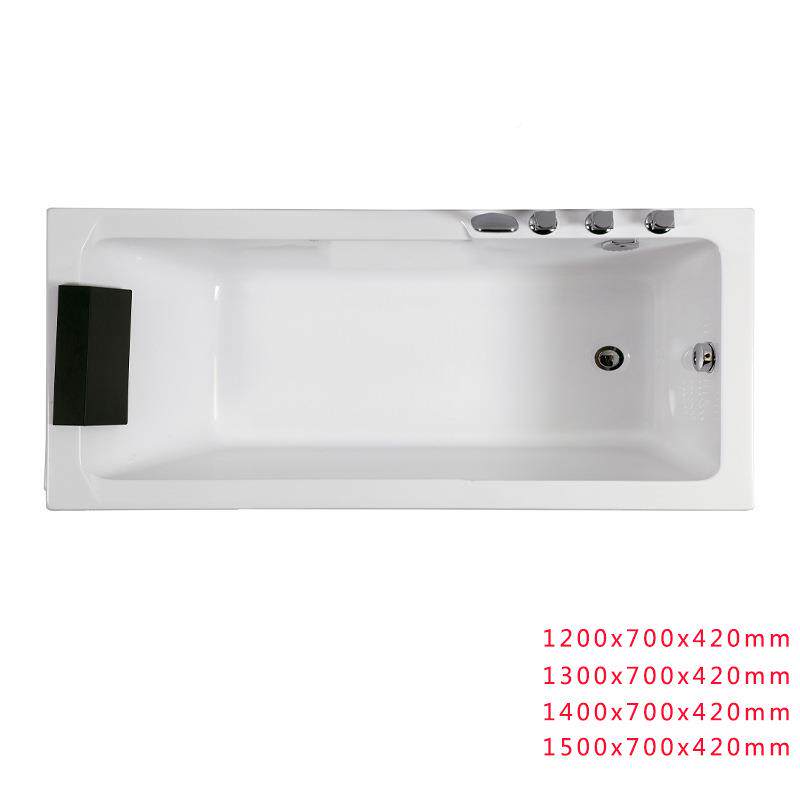 mii小户型迷24503你浴缸小尺寸嵌式n亚入克力浴缸日酒式家用成人