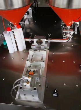 B双组份A胶管分装灌装机双400m671管l胶水高分装机分装效率无残留