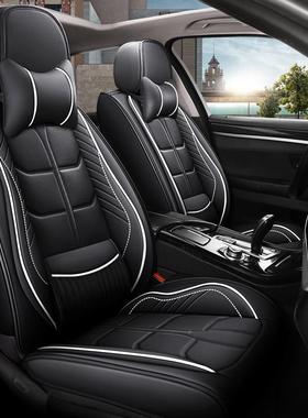 车坐垫四季通用新款冬汽季座全包座椅套亚929全麻布艺小车垫包围