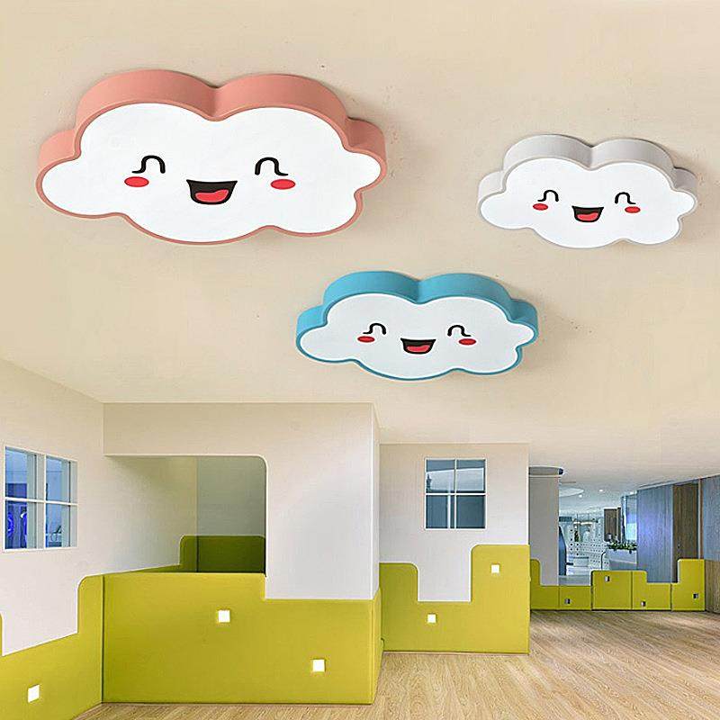 默认项可爱儿型童园房卡通灯色造教室走廊灯幼儿粉灯具led创意云,家装灯饰光源,智能吊灯,淘宝优惠券,粉丝福利购,淘宝优惠卷